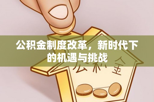 元宝山公积金制度改革，新时代下的机遇与挑战