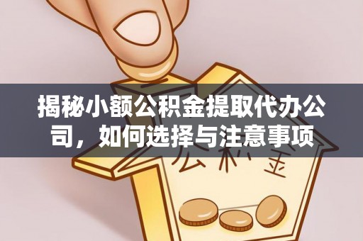 元宝山揭秘小额公积金提取代办公司，如何选择与注意事项